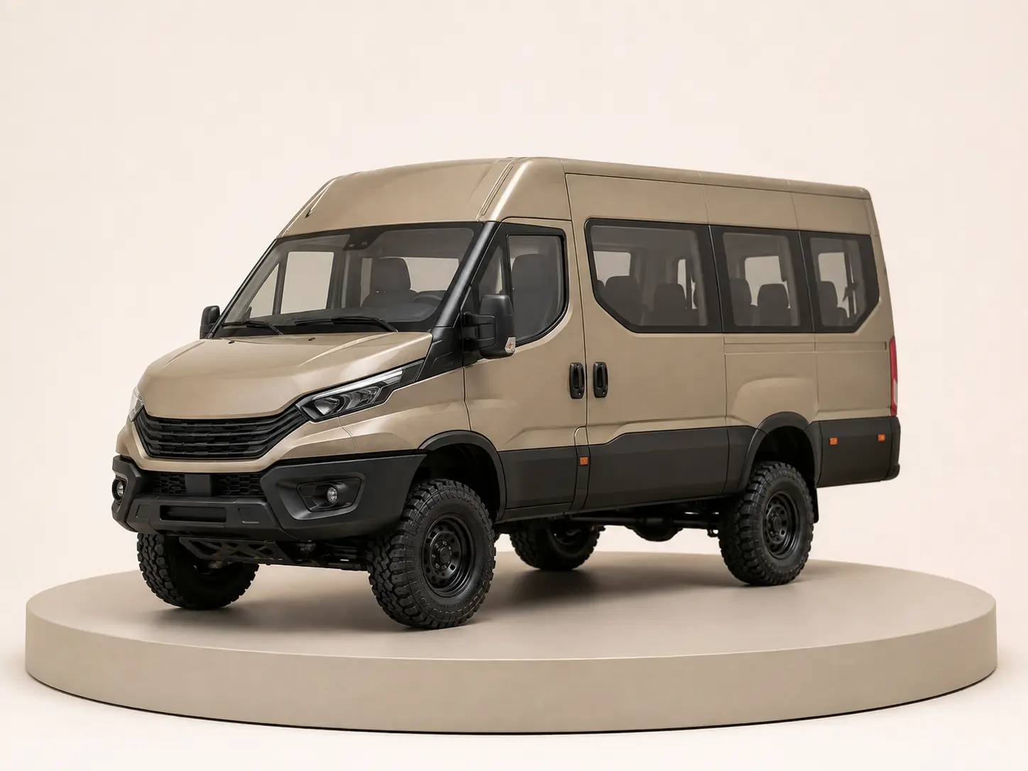 IVECO Daily 4×4 scale-model benchmark