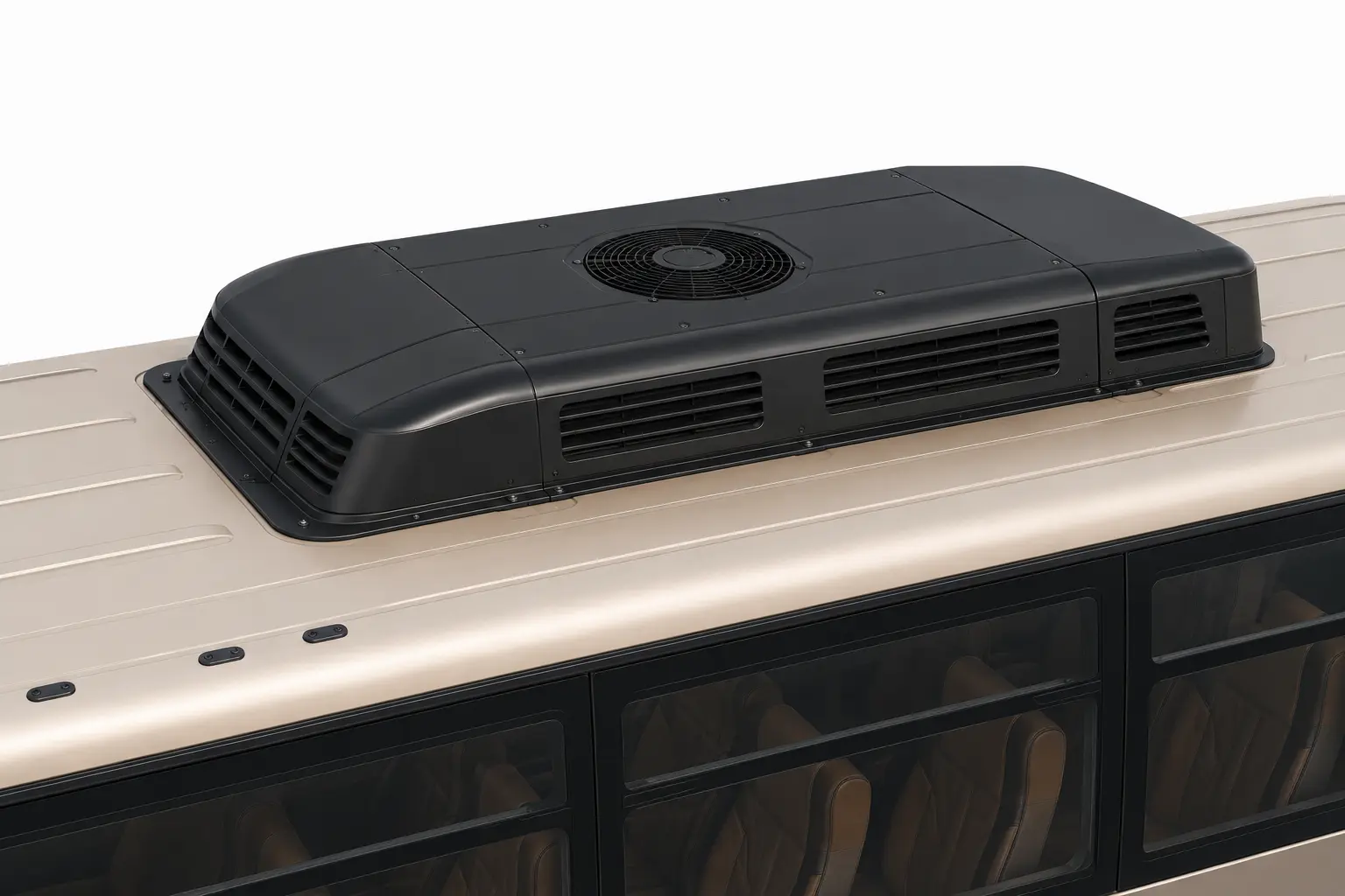 Roof HVAC system detail
